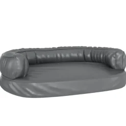 Maison Exclusive - Lit pour chien ergonomique mousse gris 75x53 cm similicuir