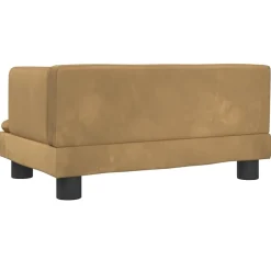 Maison Exclusive - Lit pour chien marron 60x40x30 cm velours