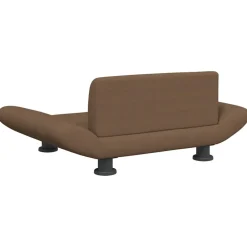 Maison Exclusive - Lit pour chien marron 70x45x28 cm tissu New