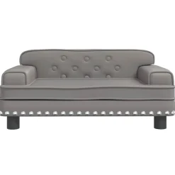 Maison Exclusive - Lit pour chien gris 70x45x30 cm similicuir New