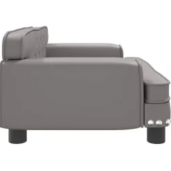 Maison Exclusive - Lit pour chien gris 70x45x30 cm similicuir New