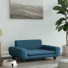 Maison Exclusive - Lit pour chien bleu 70x45x33 cm velours New