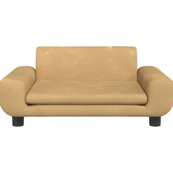 Maison Exclusive - Lit pour chien marron 70x45x33 cm velours Discount