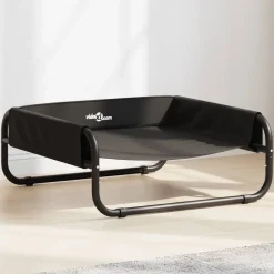 Maison Exclusive - Lit surélevé pour chien anthracite tissu oxford et acier Online