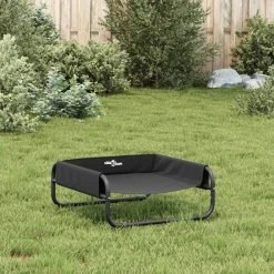 Maison Exclusive - Lit surélevé pour chien anthracite tissu oxford et acier Online