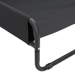 Maison Exclusive - Lit surélevé pour chien anthracite tissu oxford et acier Online