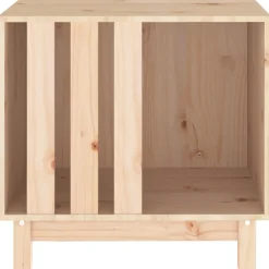 Maison Exclusive Niches, Paniers Et Transports | - Niche pour chien 60x45x57 cm bois de pin massif