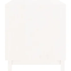 Maison Exclusive Niches, Paniers Et Transports | - Niche pour chien blanc 90x60x67 cm bois de pin massif