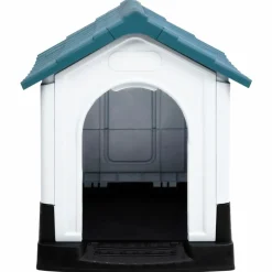 Maison Exclusive Niches, Paniers Et Transports | - Niche pour chien bleu 57x68x66 cm polypropylène