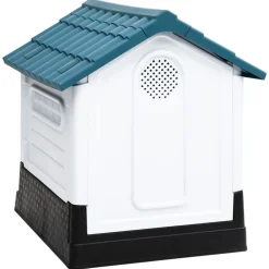 Maison Exclusive Niches, Paniers Et Transports | - Niche pour chien bleu 57x68x66 cm polypropylène