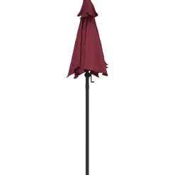 Maison Exclusive Parasols, Voiles D’Ombrage | - Parasol bordeaux 200x224 cm aluminium