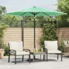 Maison Exclusive - Parasol de jardin avec mât en acier vert 268x268x226 cm Sale