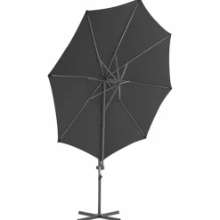 Maison Exclusive - Parasol de jardin avec base portable anthracite Hot