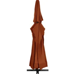 Maison Exclusive Parasols, Voiles D’Ombrage | - Parasol de jardin en porte-à-faux avec mât en acier taupe