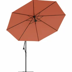 Maison Exclusive Parasols, Voiles D’Ombrage | - Parasol de jardin en porte-à-faux et poteau en aluminium