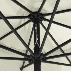 Maison Exclusive Parasols, Voiles D’Ombrage | - Parasol de jardin avec mât en métal 390 cm rouge bordeaux