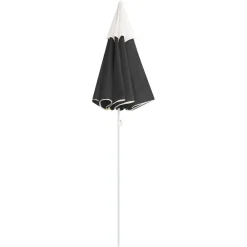 Maison Exclusive - Parasol de jardin avec mât en acier anthracite 180 cm Clearance
