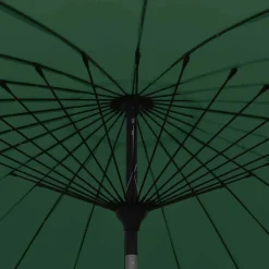 Maison Exclusive - Parasol d'extérieur avec mât en aluminium 270 cm vert