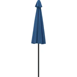 Maison Exclusive - Parasol d'extérieur avec mât en aluminium 500 cm bleu azuré Best