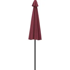 Maison Exclusive - Parasol d'extérieur avec mât en aluminium 270 cm rouge bordeaux Sale