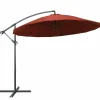 Maison Exclusive - Parasol suspendu avec poteau terre cuite 3 m New