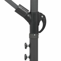 Maison Exclusive - Parasol suspendu avec poteau terre cuite 3 m New