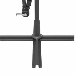 Maison Exclusive - Parasol suspendu avec poteau terre cuite 3 m New