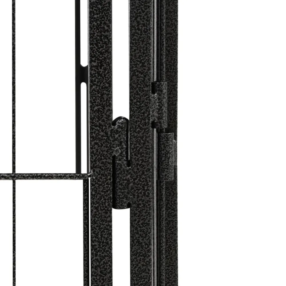 Maison Exclusive - Parc pour chien 20panneaux noir 100x50cm acier enduit de poudre Discount