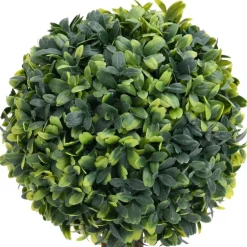 Maison Exclusive Plantes Artificielles | - Plantes de buis artificiel 2 pcs avec pots boule vert 33 cm