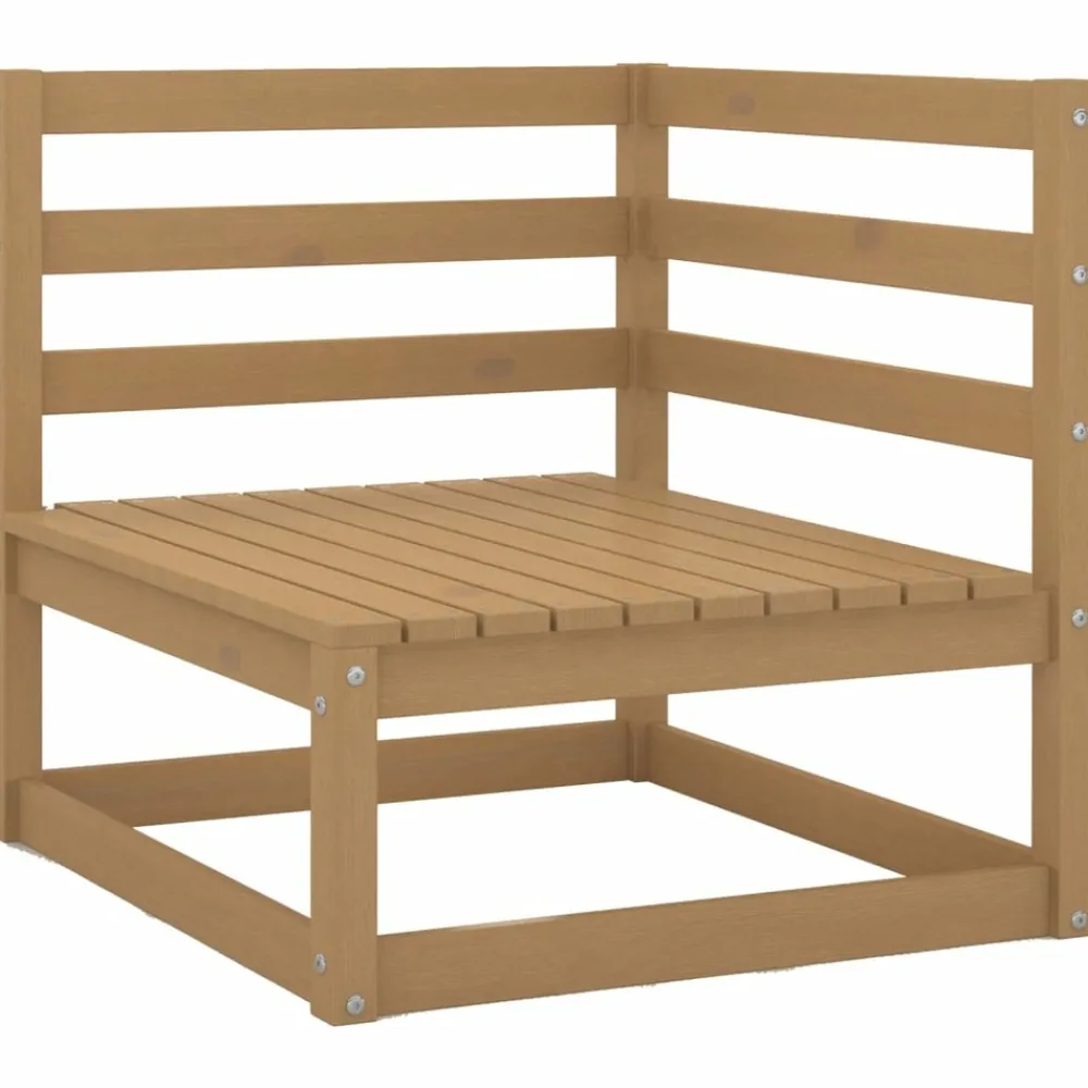 Maison Exclusive - Salon de jardin 9 pcs bois de pin massif Outlet