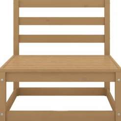 Maison Exclusive - Salon de jardin 9 pcs bois de pin massif Outlet