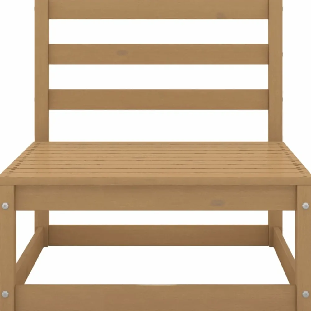 Maison Exclusive - Salon de jardin 9 pcs bois de pin massif Outlet