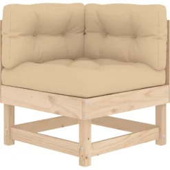 Maison Exclusive Salons De Jardin | - Salon de jardin avec coussins 4 pcs beige résine tressée