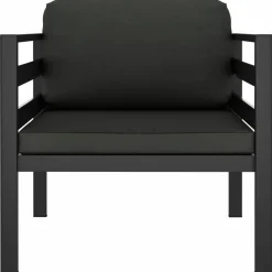 Maison Exclusive - Salon de jardin 7 pcs avec coussins aluminium anthracite Clearance