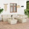 Maison Exclusive - Salon de jardin palette 6 pcs bois d'épicéa imprégné Online