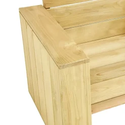 Maison Exclusive - Salon de jardin 3 pcs bois de pin imprégné Outlet