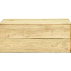 Maison Exclusive - Salon de jardin 3 pcs bois de pin imprégné Outlet