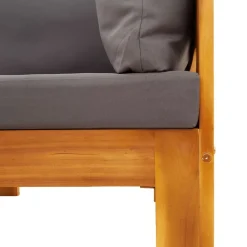 Maison Exclusive - Salon de jardin avec coussins 6 pcs bois d'acacia solide Discount