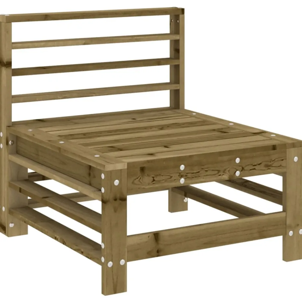 Maison Exclusive - Salon de jardin 6 pcs bois de pin imprégné Online