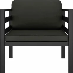 Maison Exclusive - Salon de jardin 3 pcs avec coussins aluminium anthracite Online
