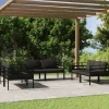 Maison Exclusive Salons De Jardin | - Salon de jardin 8 pcs avec coussins bois massif
