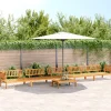 Maison Exclusive - Salon palette de jardin 6 pcs bois d'acacia massif Clearance