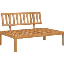 Maison Exclusive - Salon palette de jardin 4 pcs bois d'acacia massif Outlet