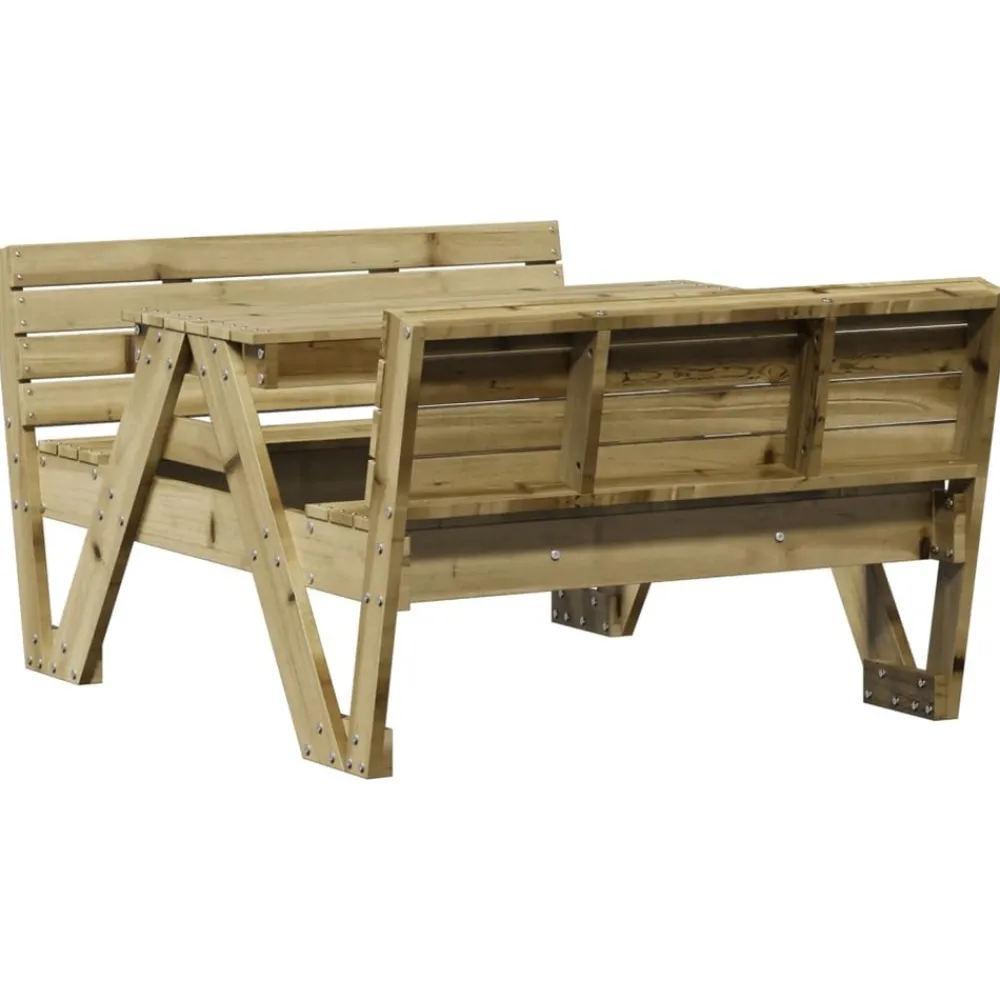 Maison Exclusive Mobilier Pour Enfants | - Table de pique-nique pour enfants bois de pin imprégné