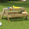 Maison Exclusive Mobilier Pour Enfants | - Table de pique-nique pour enfants bois de pin imprégné