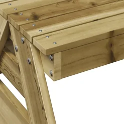 Maison Exclusive Mobilier Pour Enfants | - Table de pique-nique pour enfants bois de pin imprégné