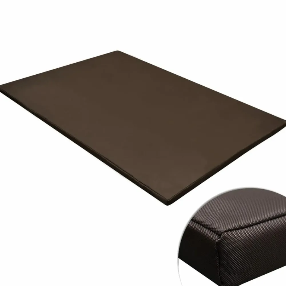 Maison Exclusive - Tapis plat pour chiens rectangulaire marron taille xl Best