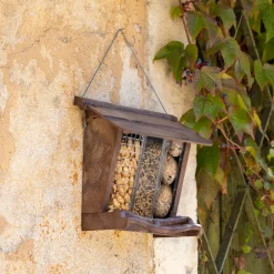 NA Mangeoire d'extérieur pour oiseaux sauvages jok 11, abri pour oiseaux, adaptée pour nourriture graines petites noisettes