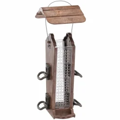 NA Mangeoire à silos pour oiseaux sauvages jok 21, mangeoire extérieure, adaptée à diverses graines Hot