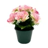 Marichal - Pot de 7 roses de soie H. 25 cm (1,5kg) Online